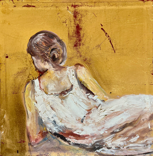 Femme en nuisette