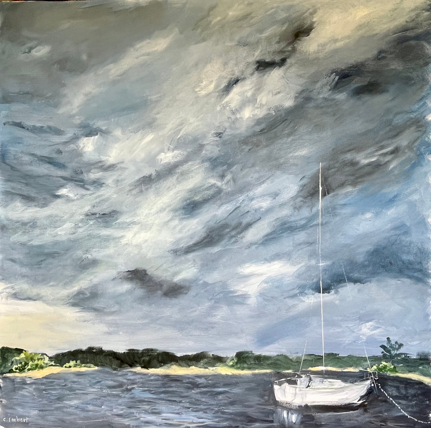 Bateau à l'ancre